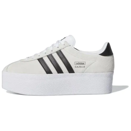 Adidas Originals Gazelle Skateboard Shoes Unisex Low-Top Shoes White/Core White/Core Black
