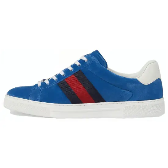 GUCCI Skateboard Shoes Men Low-Top Blue
