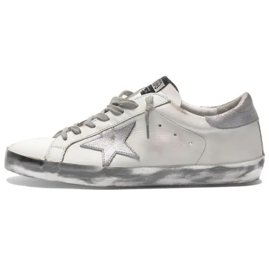 Golden Goose Super-Star Skateboard Shoes Men Low-top White