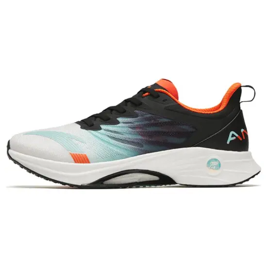 ANTA MACH 3.0 Running Shoes Men Low-Top White Light Blue