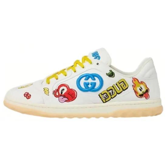 GUCCI MAC80 Skateboard Shoes Men Low-Top