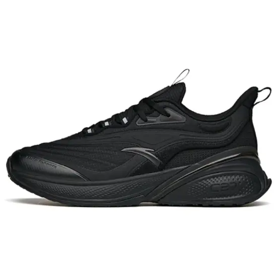 Anta C37 2.0 FW Cushioning Wear Resistant Low Top Running Shoes Women's Black