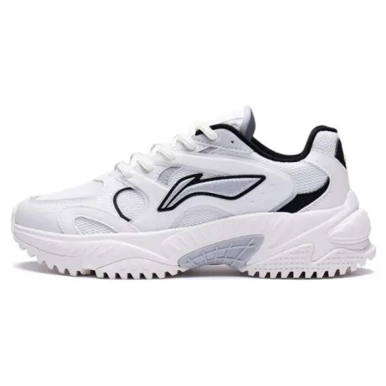 LINING Star Wind Casual Shoes Women's Low-Top White Black