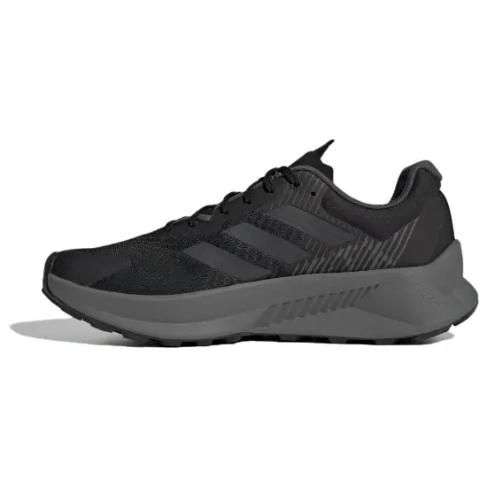 Adidas Terrex Soulstride Flow Gore-Tex Core Black Grey Impact Orange