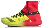 Li Ning High top Running Shoes Women's Yellow Red