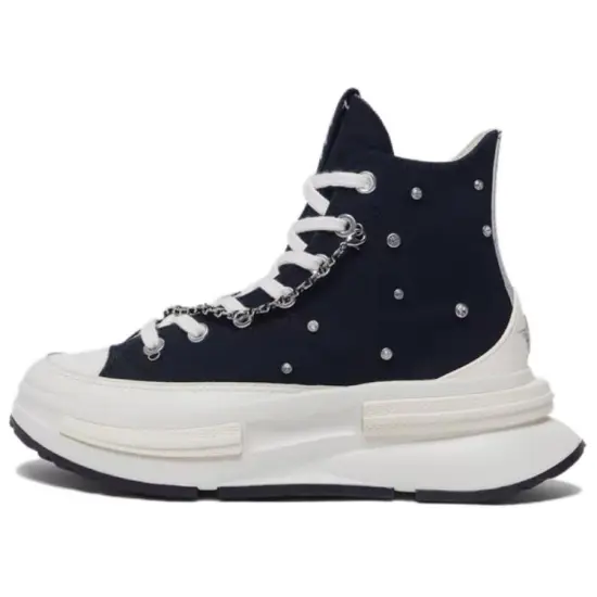 Converse Run Star Legacy Canvas Shoes Unisex High-top Black