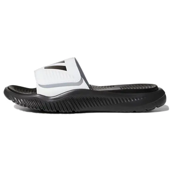 adidas Alphabounce Slide Flip-flops Unisex White/Black