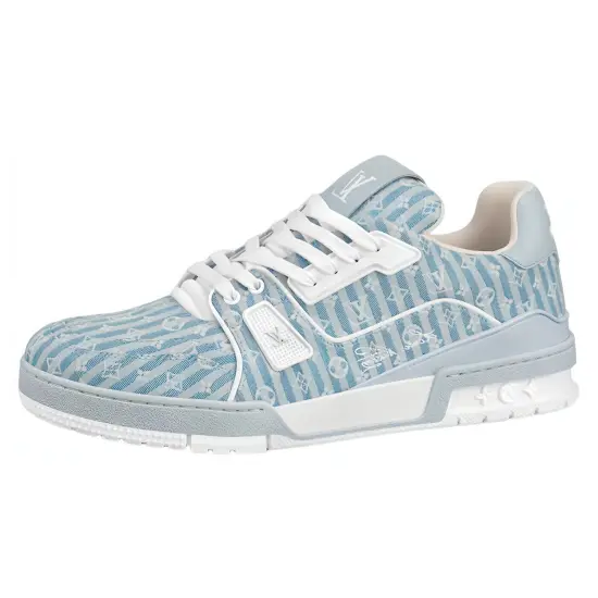 LOUIS VUITTON Trainer Blue Stripe Monogram