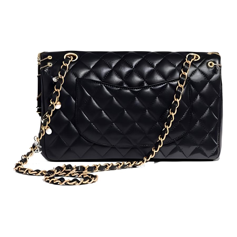 Женская сумка Chanel Classic Flap CF (черная) — фото 2