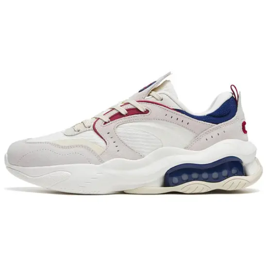 ANTA Kaiyuan 982 Casual Shoes Men Low-Top White Gray Blue Red