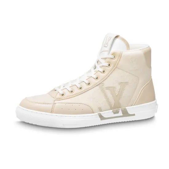 LOUIS VUITTON Lv Charlie Ankle Sneakers 'Beige Monogram'