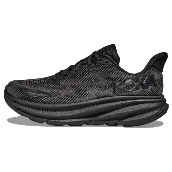 HOKA ONE ONE Clifton 9 Triple Black Women's