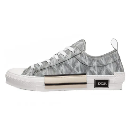 DIOR B23 Low Top Gray Cd Diamond