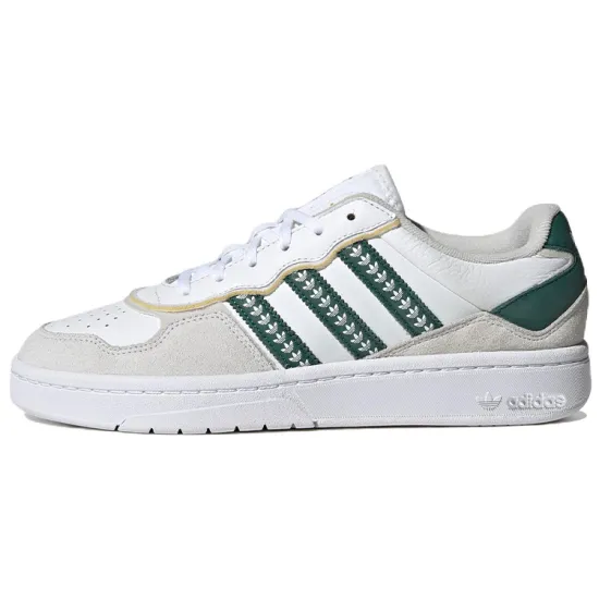 Adidas Originals Courtic Lifestyle Shoes Unisex Low-top White/green/light Gray