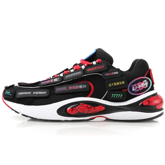 LINING V8 Running Shoes Men Low-Top Black