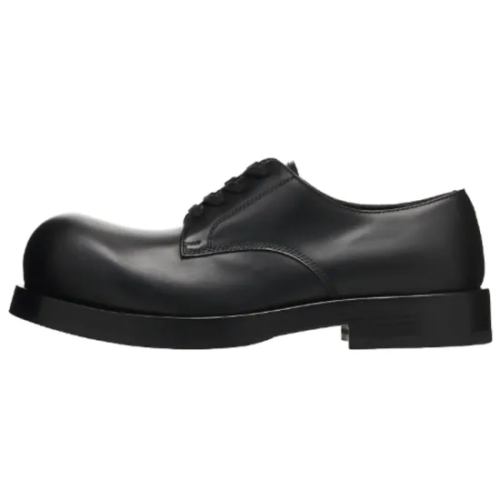 Bottega Veneta Lug Casual Shoes Men's Black