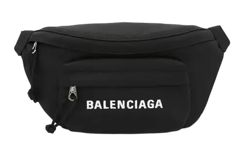 Balenciaga Wheel Beltpack Small Black/Navy