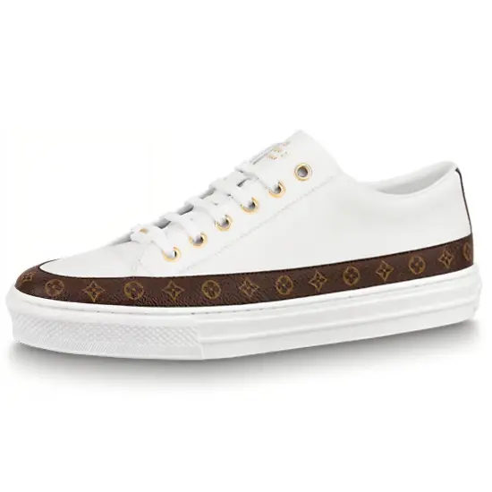 LOUIS VUITTON Stellar Sneakers 'White With Monogram Deco' Women's