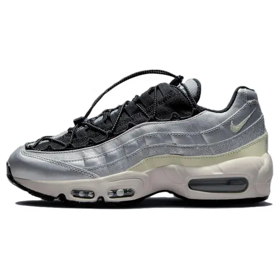 Nike Air Max 95 Toggle Metallic Silver Alabaster Women's