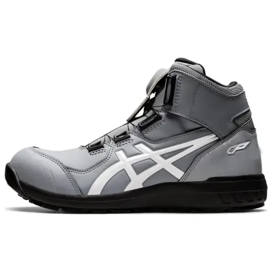Asics Winjob Cycling Shoes Men High-top Grey/white