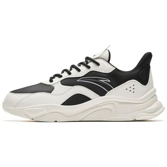 ANTA Little Millennium Casual Shoes Men Low-Top White Black