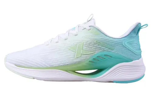 Xtep Hydrogen Wind 5.0 Comfortable Shock Absorbing Anti-Slip Wear-Resistant Low-top Running Shoes Men's Jelly Green