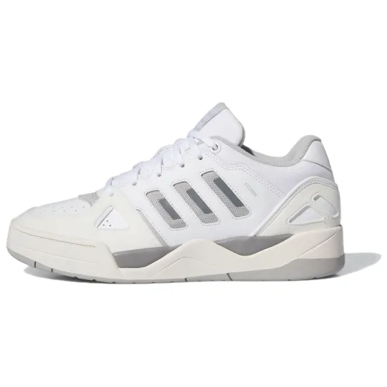 Adidas Midcity Basketball Shoes Men Low-Top White Gray
