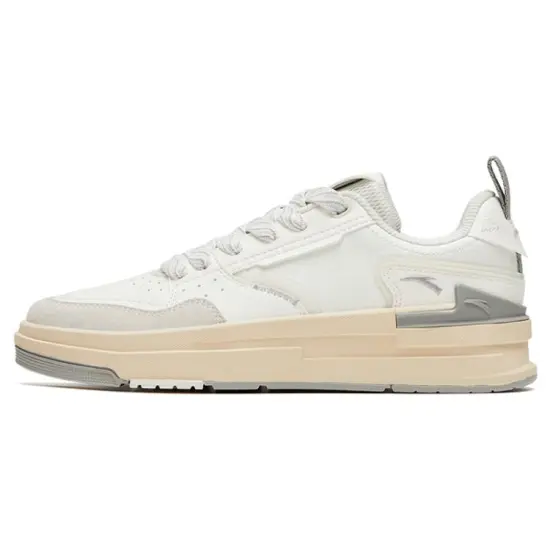 ANTA Bump Skateboard Shoes Women's Low-Top White