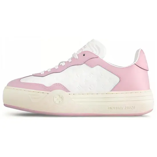 LOUIS VUITTON Skateboard Shoes Women's Low-Top White Purple
