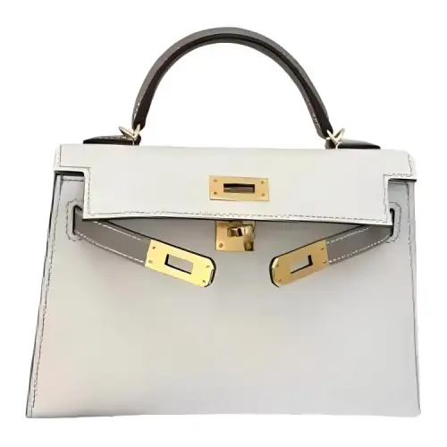 HERMES Mini Kelly 2 Epsom Leather Kelly Bag, Shoulder Bag, Crossbody Bag, Handbag 19 Women's