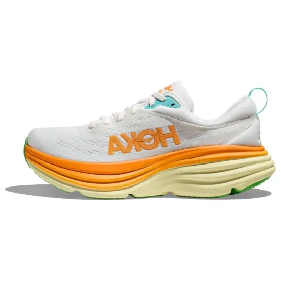 HOKA ONE ONE Bondi 8 Blanc De Blanc Solar