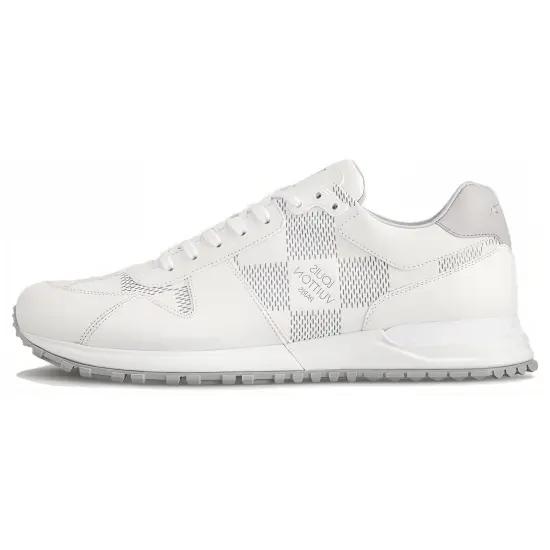 LOUIS VUITTON Run Away Casual Shoes Men Low-Top Gray