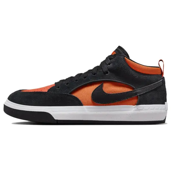 Nike Sb React Leo Black Electro Orange