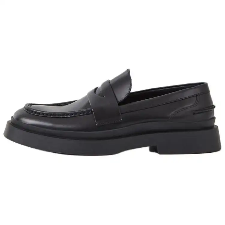 VAGABOND SHOEMAKERS Leather Comfortable Loafers 3.1cm Men's Black