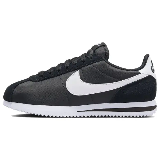Nike Cortez Nylon Black White Women's