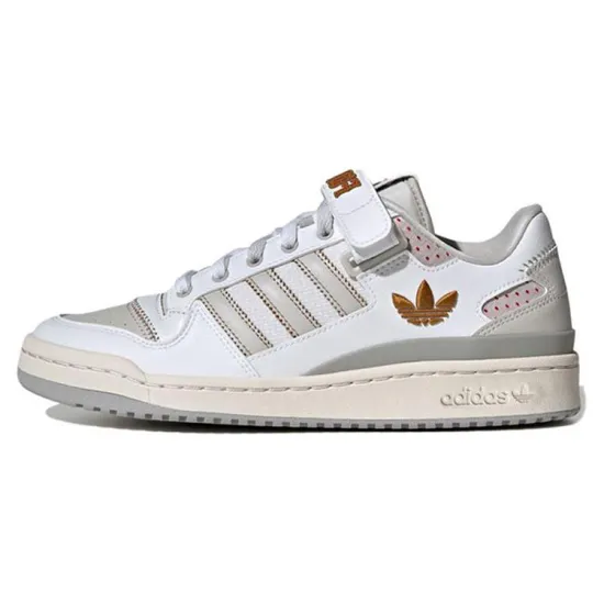 Adidas Originals FORUM Skateboard Shoes Unisex Low-top Grey/white