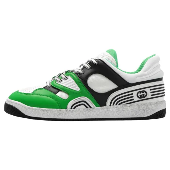 GUCCI Basket Panelled Sneakers