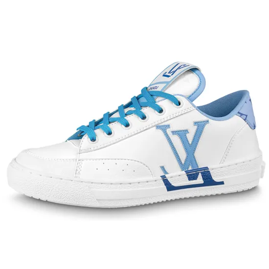LOUIS VUITTON Charlie Sneakers 'White Blue' Women's