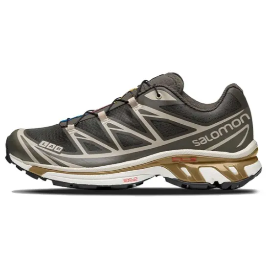 SALOMON XT-6 'Beluga Dull Gold'