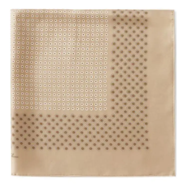 Loro Piana Mulberry Silk Scarves Men's Ivory