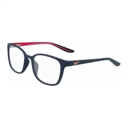 Nike Injection Square Eyeglass Frames Kids' Blue