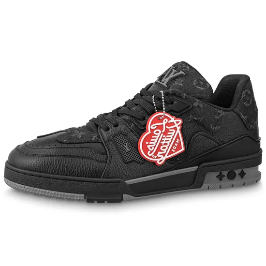 LOUIS VUITTON X Nigo Lv Trainers 'Black Denim'