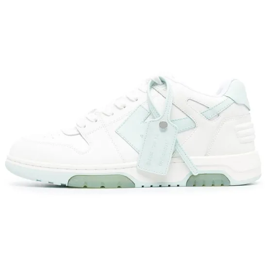 OFF-WHITE Out Of Office Low-Top Sneakers 'White Teal'