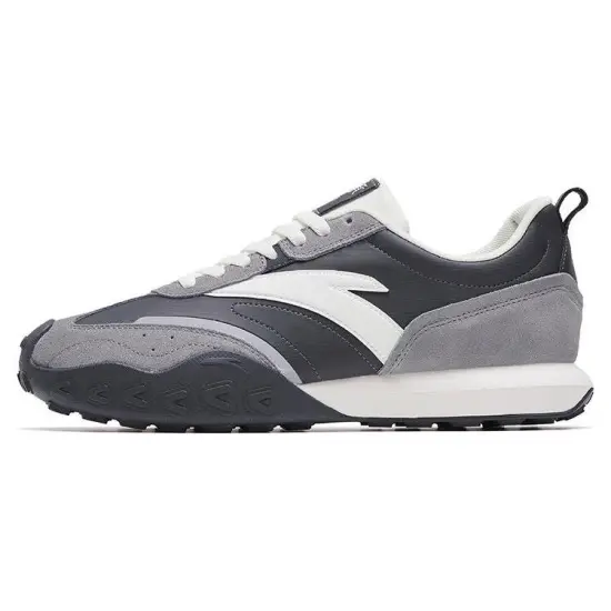 ANTA HERITAGE Casual Shoes Men Low-Top Gray Black White