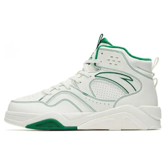 ANTA Lieyan3.0 Skateboard Shoes Women's High-Top Green