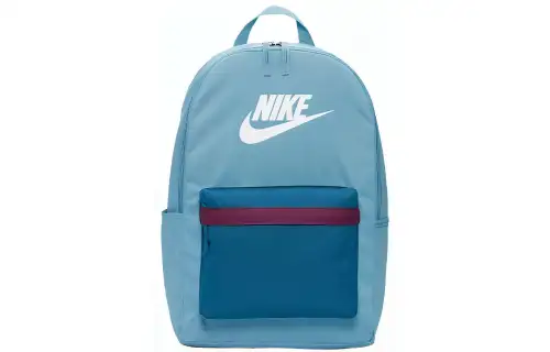 Nike Heritage Polyester Backpack Regular Unisex Blue