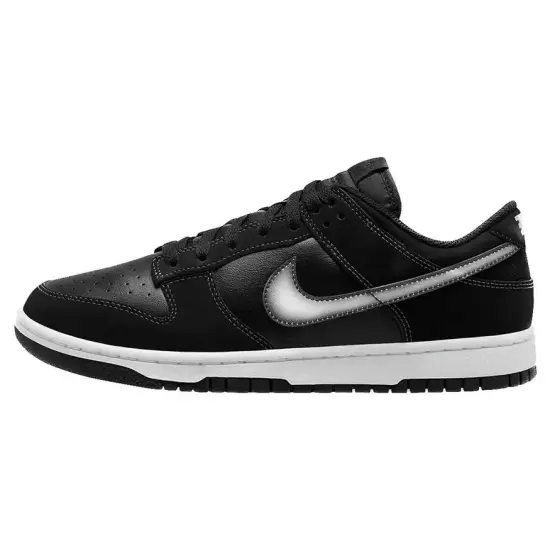 Nike Dunk Low Airbrush Swoosh Black