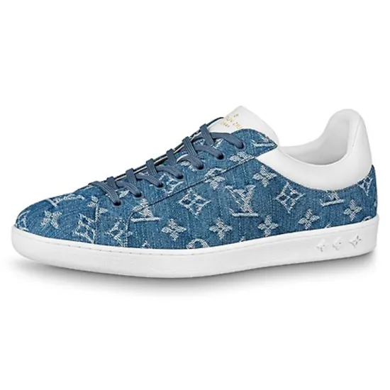 LOUIS VUITTON Luxembourg Sneakers 'Denim Blue'
