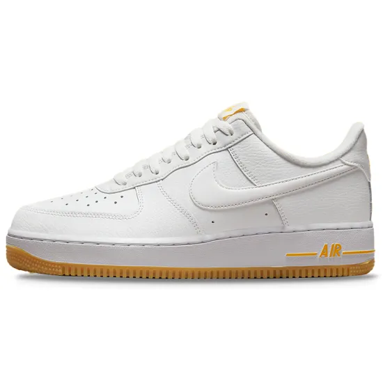 Nike Air Force 1 Low '07 White University Gold Gum