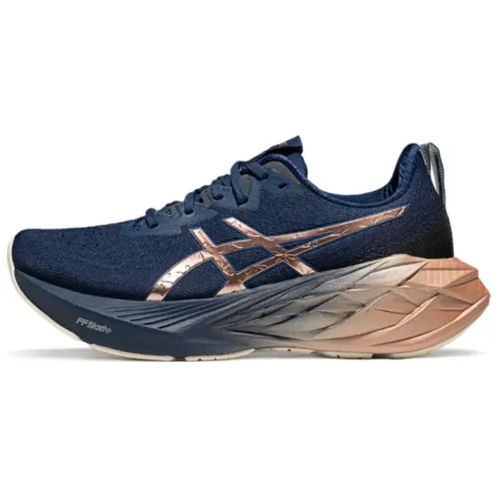 Asics Novablast 4 Platinum 'Blue Expanse Rose Gold' Women's